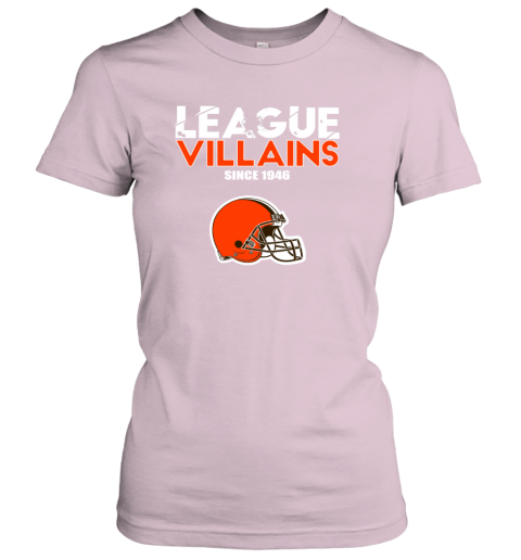 NFL League Villains Since 1946 Cleveland Browns Long Sleeve T-Shirt -  Rookbrand