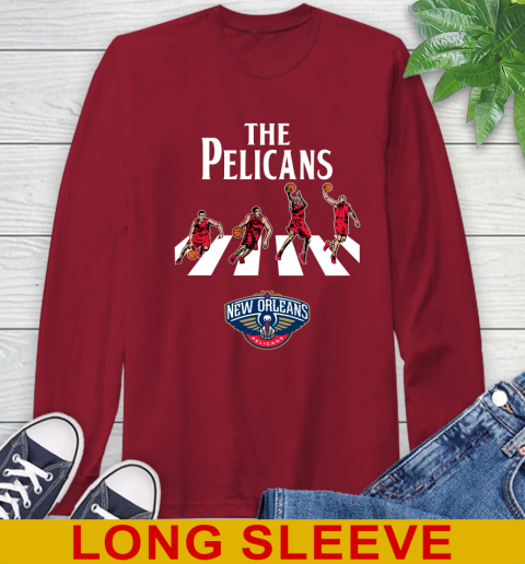 NBA Basketball New Orleans Pelicans The Beatles Rock Band Shirt Long Sleeve T-Shirt 10 NBA Basketball New Orleans Pelicans The Beatles Rock Band Shirt Long Sleeve T-Shirt - Image 10