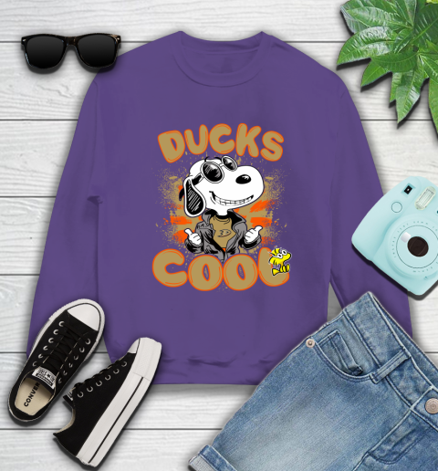 NHL Hockey Anaheim Ducks Cool Snoopy Shirt Sweatshirt 4