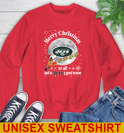 New York Jets Merry Christmas To All And To Jets A Good Season NFL Football Sports Sweatshirt 12