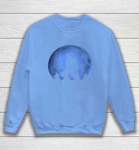 Werewolf Blue Moon wolf full moon on Halloween costume 2020 Sweatshirt 8