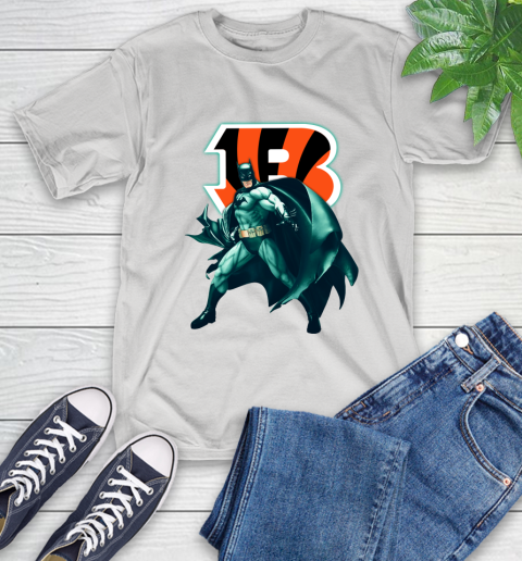 NFL Batman Football Sports Cincinnati Bengals T-Shirt