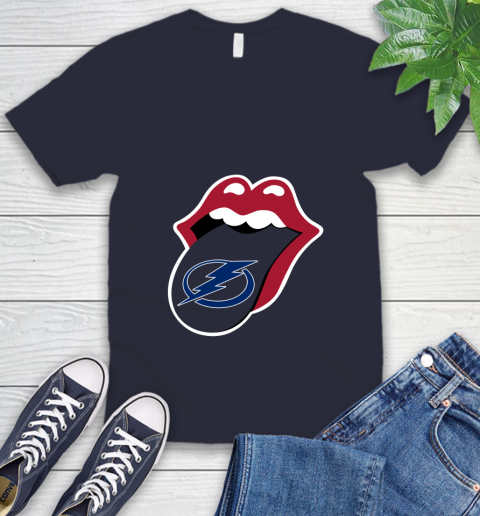 Tampa Bay Lightning NHL Hockey Lips I Root For My Team Adoring Fan 51