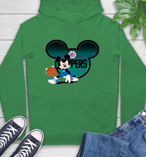 NBA LA Clippers Mickey Mouse Disney Basketball Hoodie 8