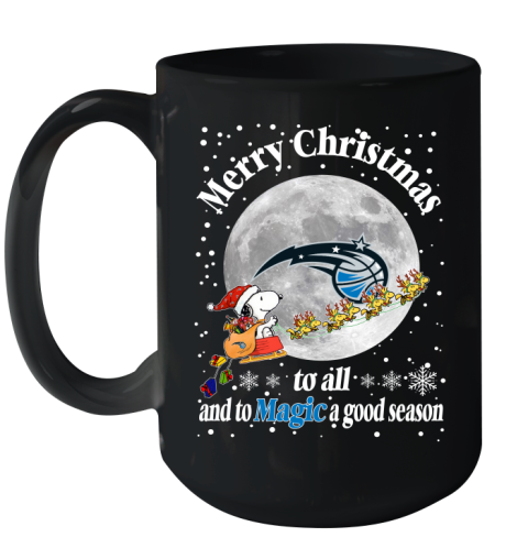 Orlando Magic Merry Christmas To All And To Magic A Good Season NBA Basketball Sports Ceramic Mug 15oz