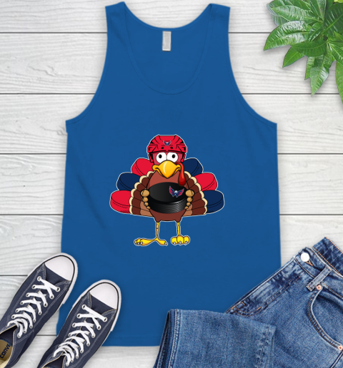 Washington Capitals Turkey Thanksgiving Day Tank Top 5