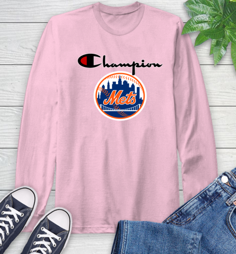 MLB Baseball New York Mets Champion Shirt Long Sleeve T-Shirt 8