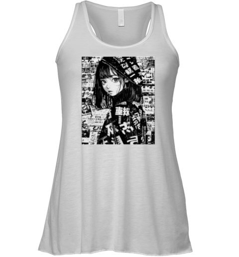 Kawaii Grunge Anime Manga Girl Racerback Tank