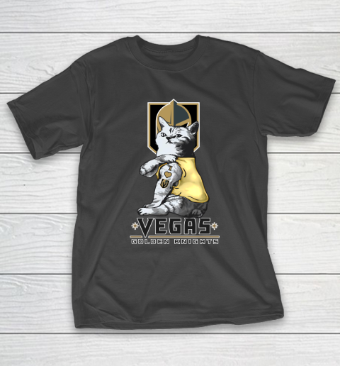 NHL My Cat Loves Vegas Golden Knights Hockey T-Shirt