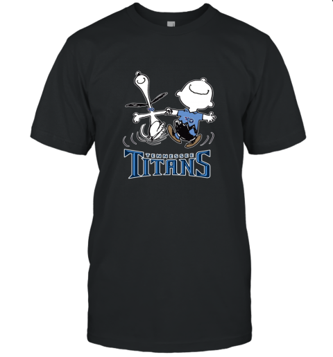 Snoopy And Charlie Brown Happy Tennessee Titans