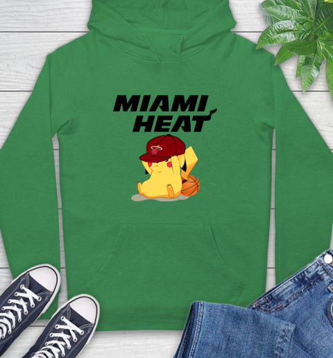 NBA Pikachu Basketball Sports Miami Heat Hoodie 8