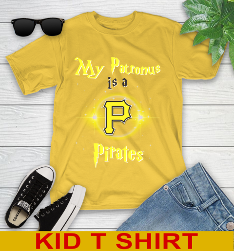 MLB Baseball Harry Potter My Patronus Is A Pittsburgh Pirates Youth T-Shirt 9