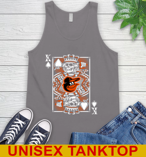 Baltimore Orioles MLB Baseball The King Of Spades Death Cards Shirt Tank Top 6
