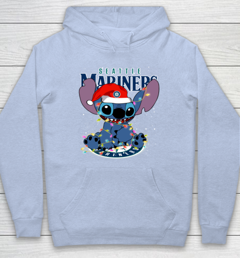 Seattle Mariners MLB noel stitch Baseball Christmas Hoodie 5