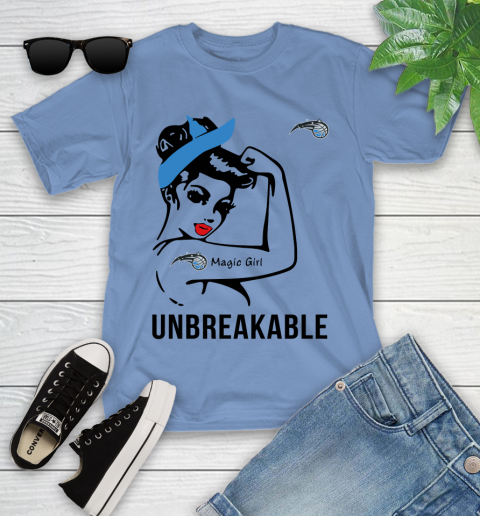 NBA Orlando Magic Girl Unbreakable Basketball Sports Youth T-Shirt 9