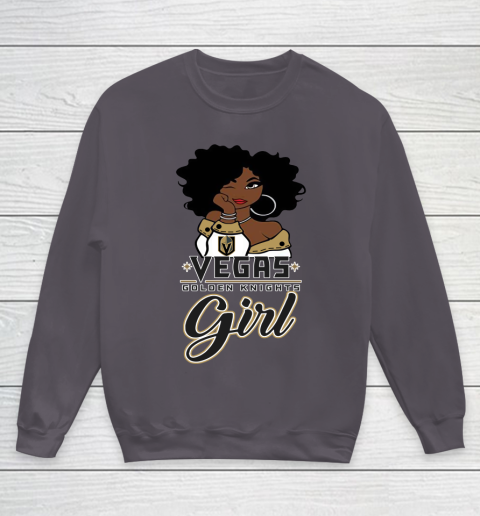 Vegas Golden Knights Girl NHL Youth Sweatshirt 6