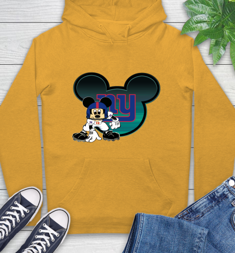 NFL New York Giants Mickey Mouse Disney Football T Shirt Hoodie 3