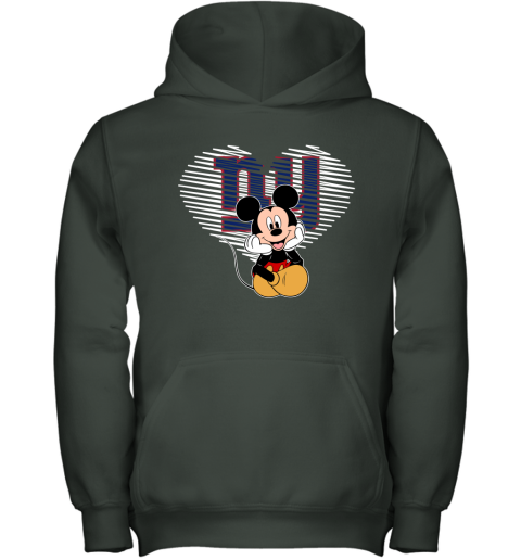 NFL New York Giants The Heart Mickey Mouse Disney Football T Shirt PmLvJ6Pn9On youth hoodie 43 95 151514 front forest
