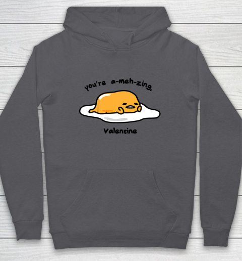 Gudetama the Lazy Egg A meh zing Valentine Hoodie 4