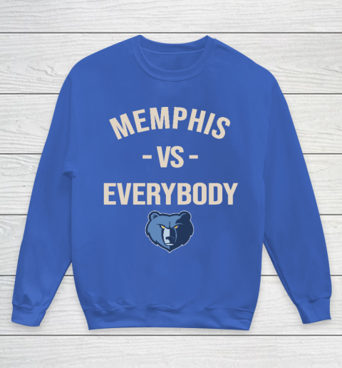 Memphis Grizzlies Vs Everybody Youth Sweatshirt 6