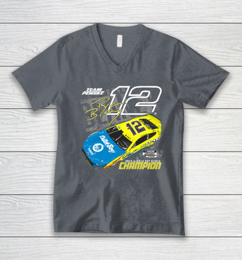 Ryan Blaney Championship For Fan V-Neck T-Shirt 3