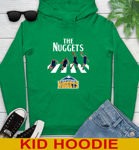 NBA Basketball Denver Nuggets The Beatles Rock Band Shirt Youth Hoodie 8