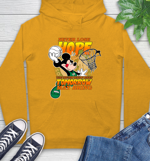 Boston Celtics NBA Basketball Mickey Disney Never Lose Hope Hoodie 2