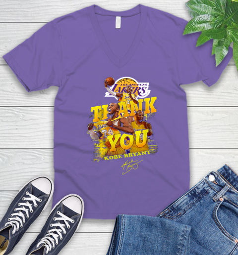 Great Thank you Kobe Bryant Los Angeles Lakers signature shirt 53