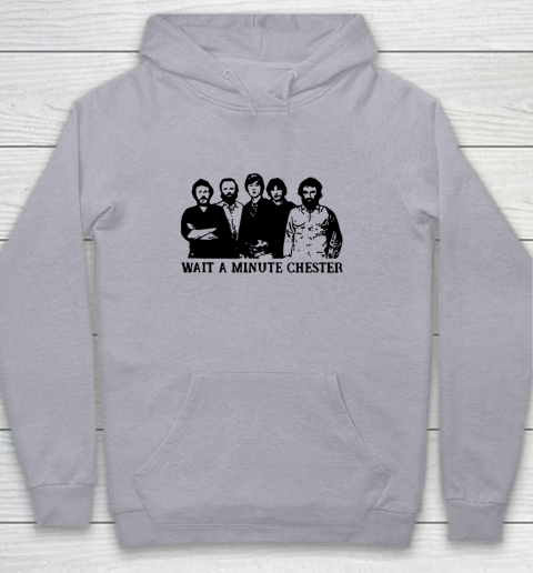 Wait A Minute Chester April Wine Youth Hoodie 4