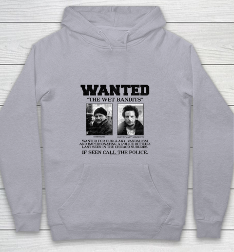 Home Alone Wanted The Wet Bandits Youth Hoodie 4