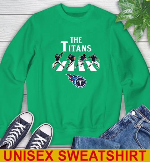 NFL Football Tennessee Titans The Beatles Rock Band Shirt Sweatshirt 8