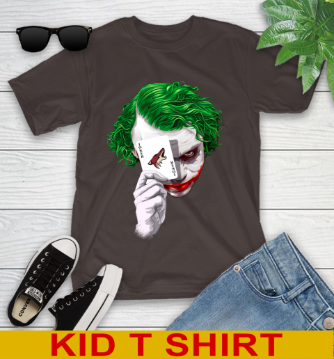 Arizona Coyotes NHL Hockey Joker Card Shirt Youth T-Shirt 6