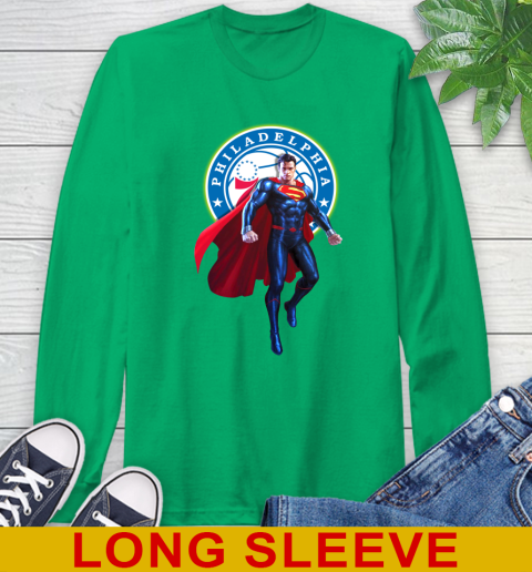 NBA Awesome Superman Basketball Sports Philadelphia 76ers 64