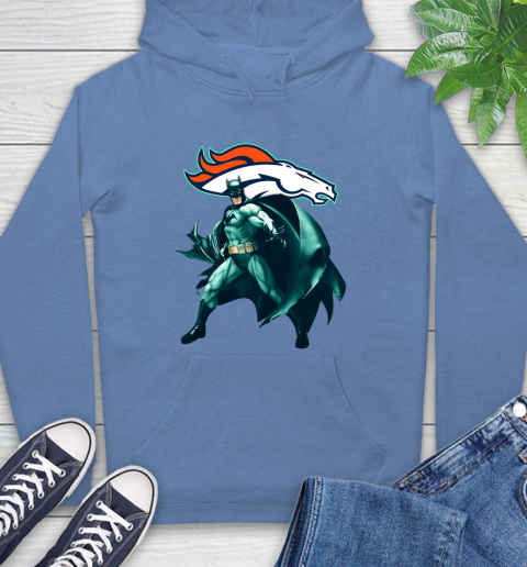 NFL Batman Football Sports Denver Broncos Hoodie 11