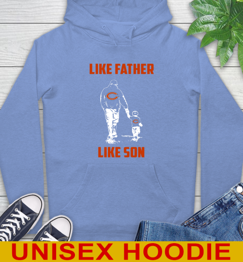 Chicago Bears NFL Football Like Father Like Son Sports Hoodie 11
