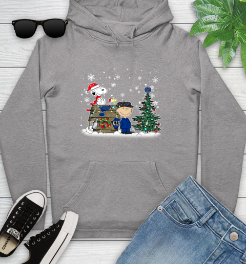 NHL St.Louis Blues Snoopy Charlie Brown Woodstock Christmas Stanley Cup Hockey Youth Hoodie 6