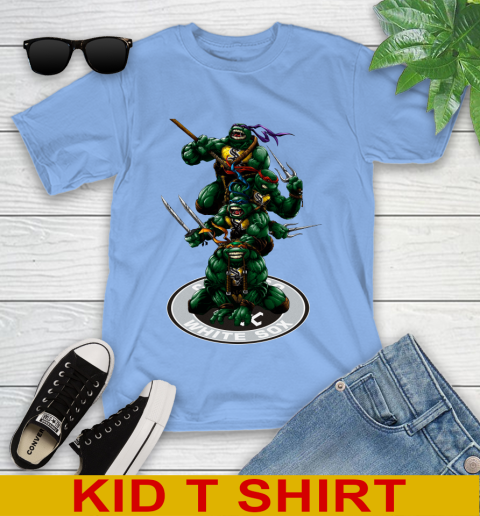 MLB Baseball Chicago White Sox Teenage Mutant Ninja Turtles Shirt Youth T-Shirt 11