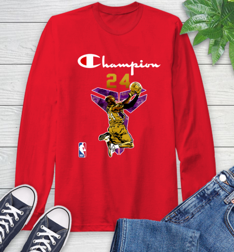 Kobe Bryant Champion Black Mamba 24 Shirt 65