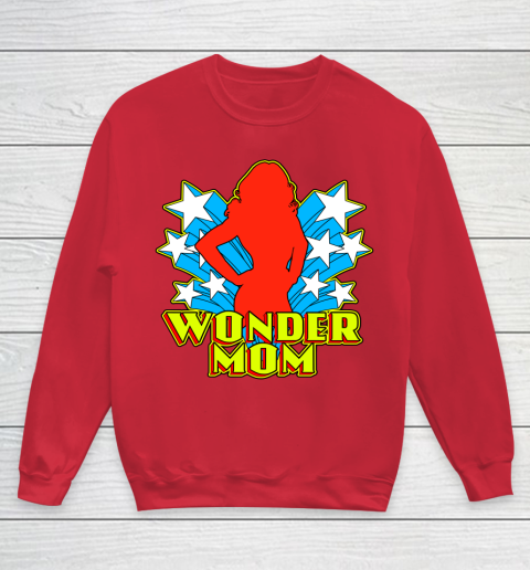 Wonder Mom Wonder Woman Youth Sweatshirt 7