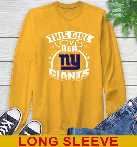 New York Giants NFL Football This Girl Loves Her Team 56