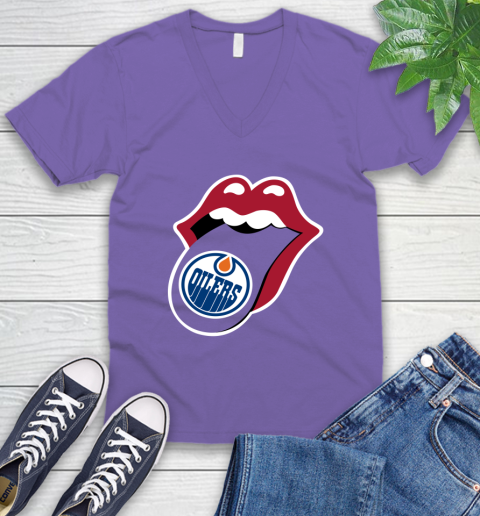 Edmonton Oilers NHL Hockey Lips I Root For My Team Adoring Fan 57