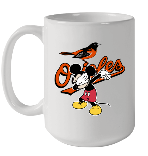 Baltimore Orioles MLB Baseball Dabbing Mickey Disney Sports Ceramic Mug 15oz