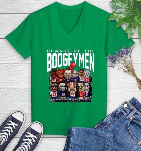 Boogeymen Patriots Women's V-Neck T-Shirt 5