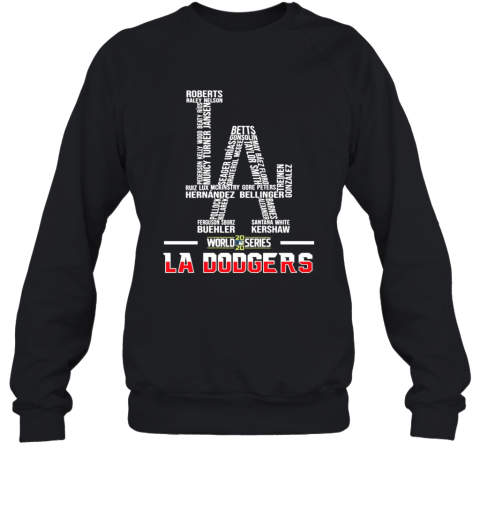 Los Angeles Dodgers World Series 2020 Name Player Sweatshirt