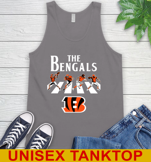 NFL Football Cincinnati Bengals The Beatles Rock Band Shirt Tank Top 6