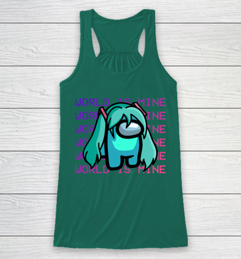 Among Us Shirt Hatsune Miku Imposter Racerback Tank 5