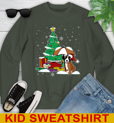Boxer Christmas Dog Lovers Shirts 257