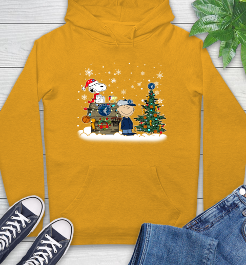Minnesota Timberwolves NBA Basketball Christmas The Peanuts Movie Snoopy Championship Hoodie 2