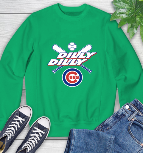 MLB Chicago Cubs Dilly Dilly Baseball Sports Sweatshirt 6