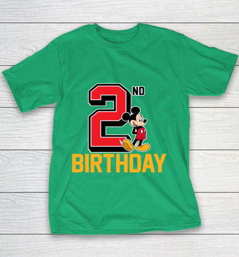 Mickey mouse birthday shirt 2 top
